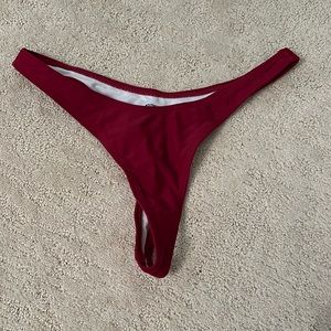 Boutine LA high cut bikini bottoms. Size M.